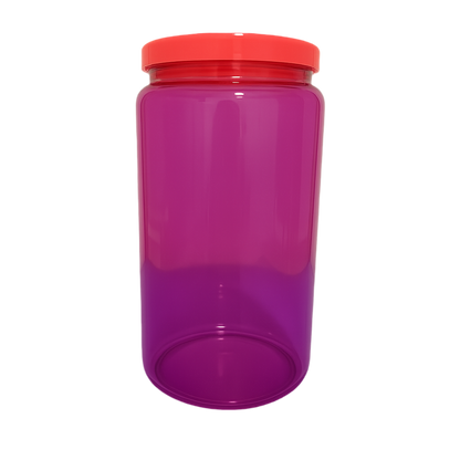 Custom Resin Coated 16 oz Coke Can Glass
